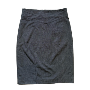 Le Chateau A-Line Skirt - Grey